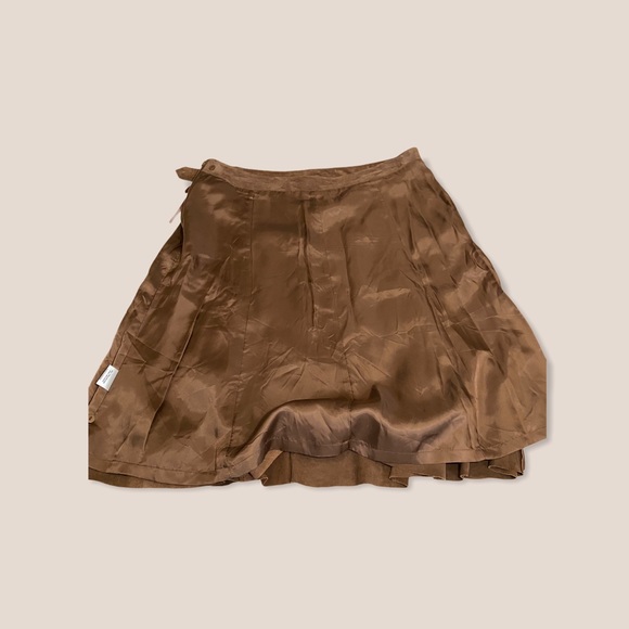 Eileen Fisher Italian Suede Skirt - Picture 6 of 13